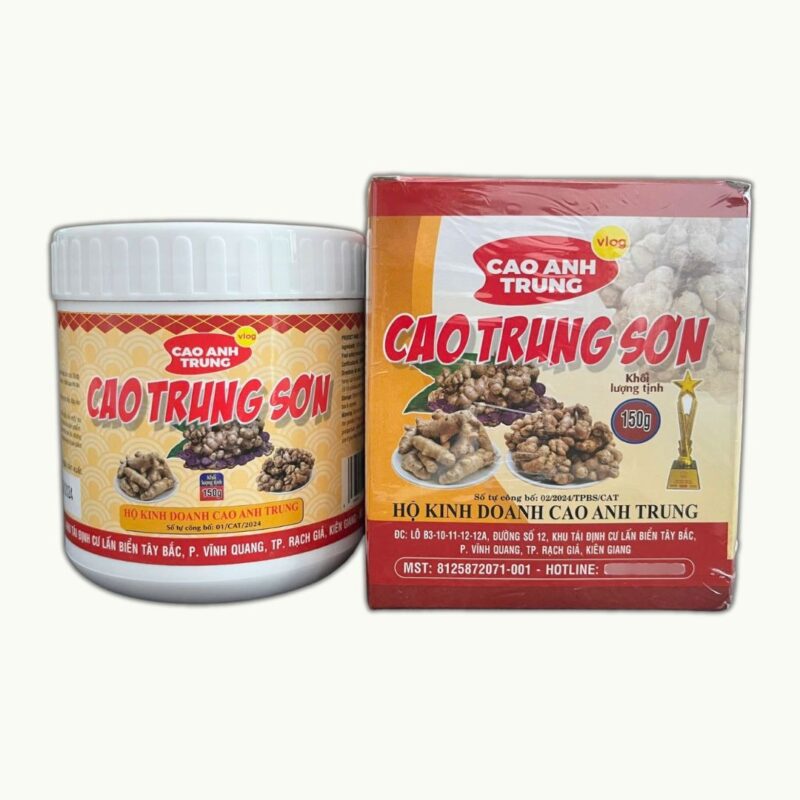 Bột ngải đen 150gram Cao Trung Sơn