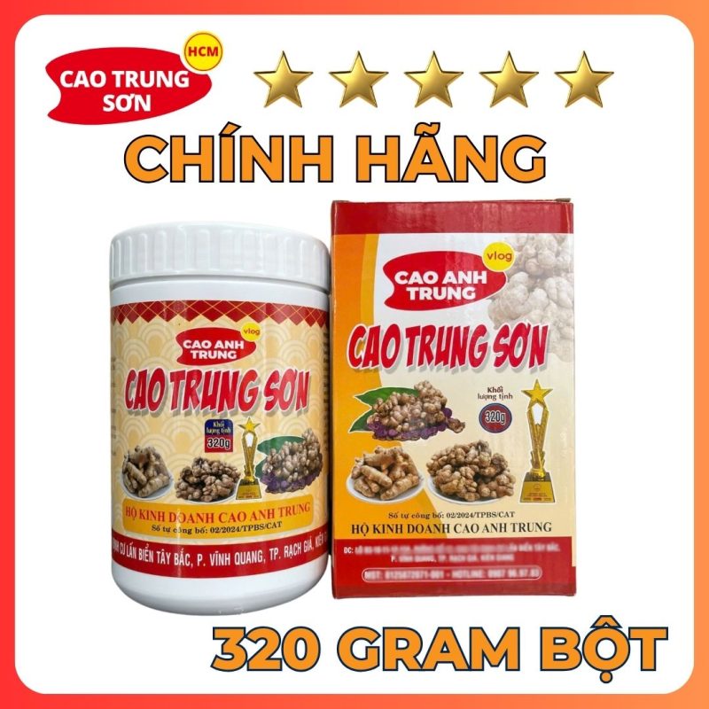 Bột ngải đen 320g