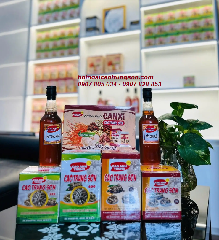 Kết hợp Viên uống Cao Trung Sơn và mật ong rừng thiên nhiên để đạt hiệu quả cực cao