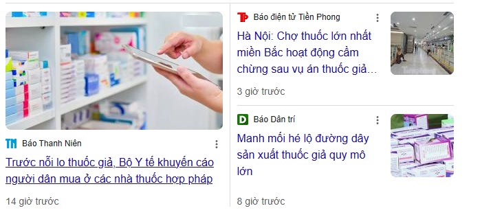 Hoan man thị trường tràn ngập SP kém chất lượng