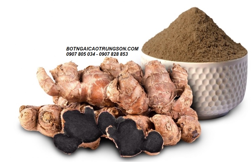 Bột ngải đen (gừng đen)