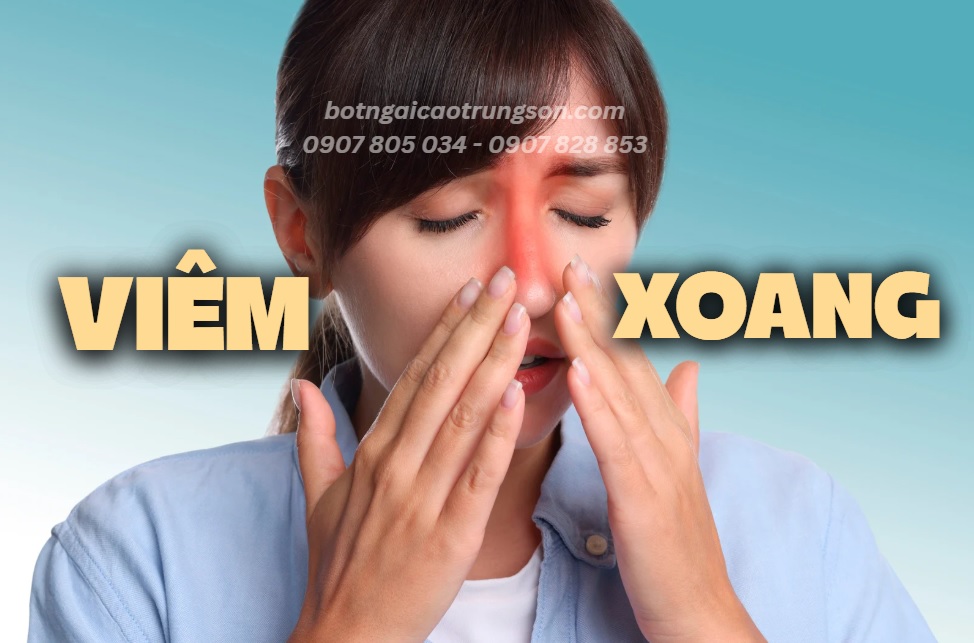 Viêm Xoang dùng Ngải Đen