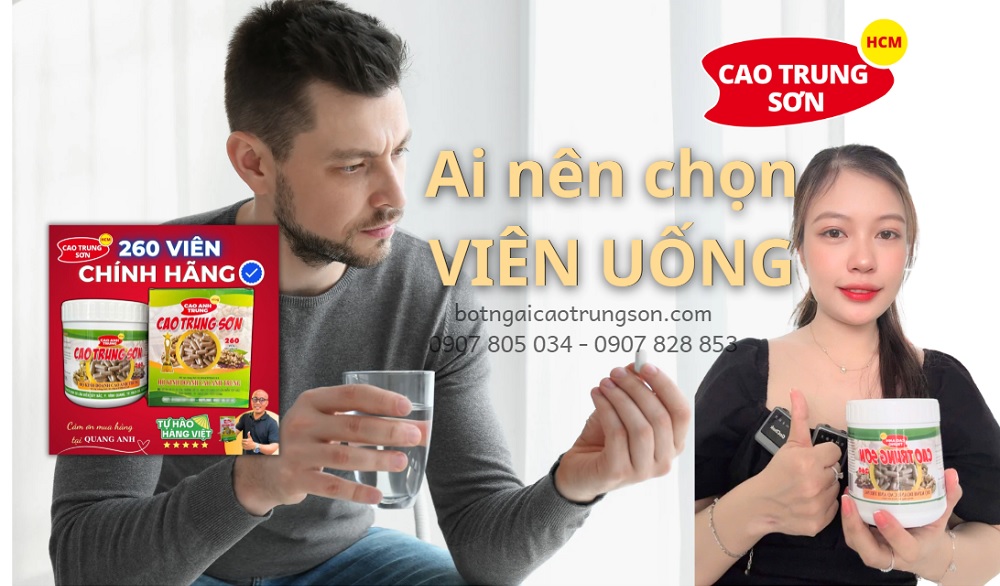 Ai nên dùng Viên ngải đen - 260 Viên