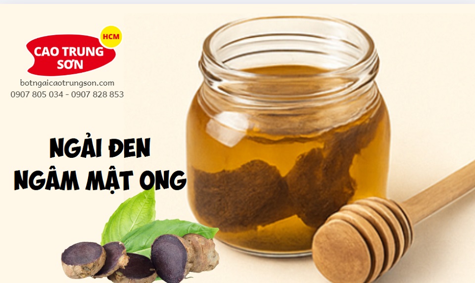 Ngải Đen ngâm mật ong