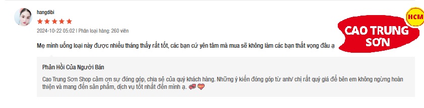 rivew danh gia khach hang